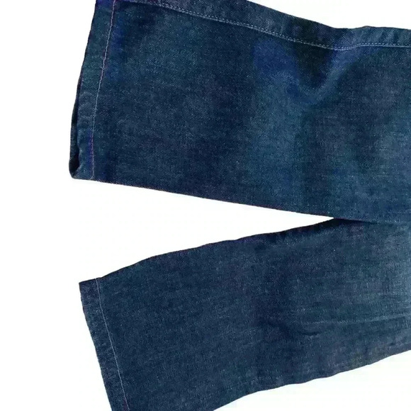 FRAME “Inez”‎ in Transformer Blue Straight Leg Jeans - Picture 9 of 9